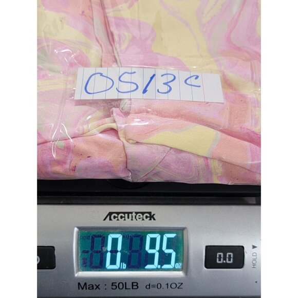 Zara‎ Womens Multicolor Marbled Watercolor Mini Flared Trouser High Rise Size M - Picture 9 of 9